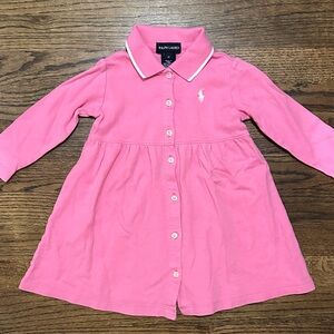 Ralph Lauren Pink Polo Dress